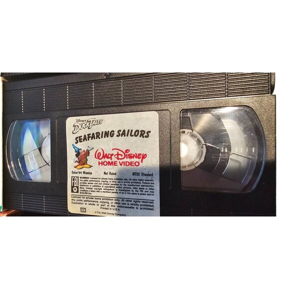 Walt Disney Home Video DuckTales VHS Video Tapes Lot Of 4 UNTESTED Cartoons - Picture 9 of 16